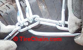 tire chains hook