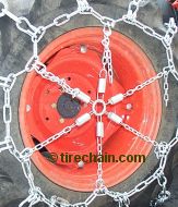 tire chains spring adjusters for tractor / loader
