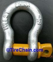 Skidder Chain Clevis Repair Link