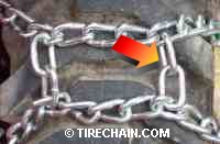 duo grip tire chains small connecting links