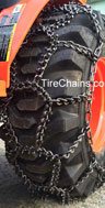 studded diamond tractor chains